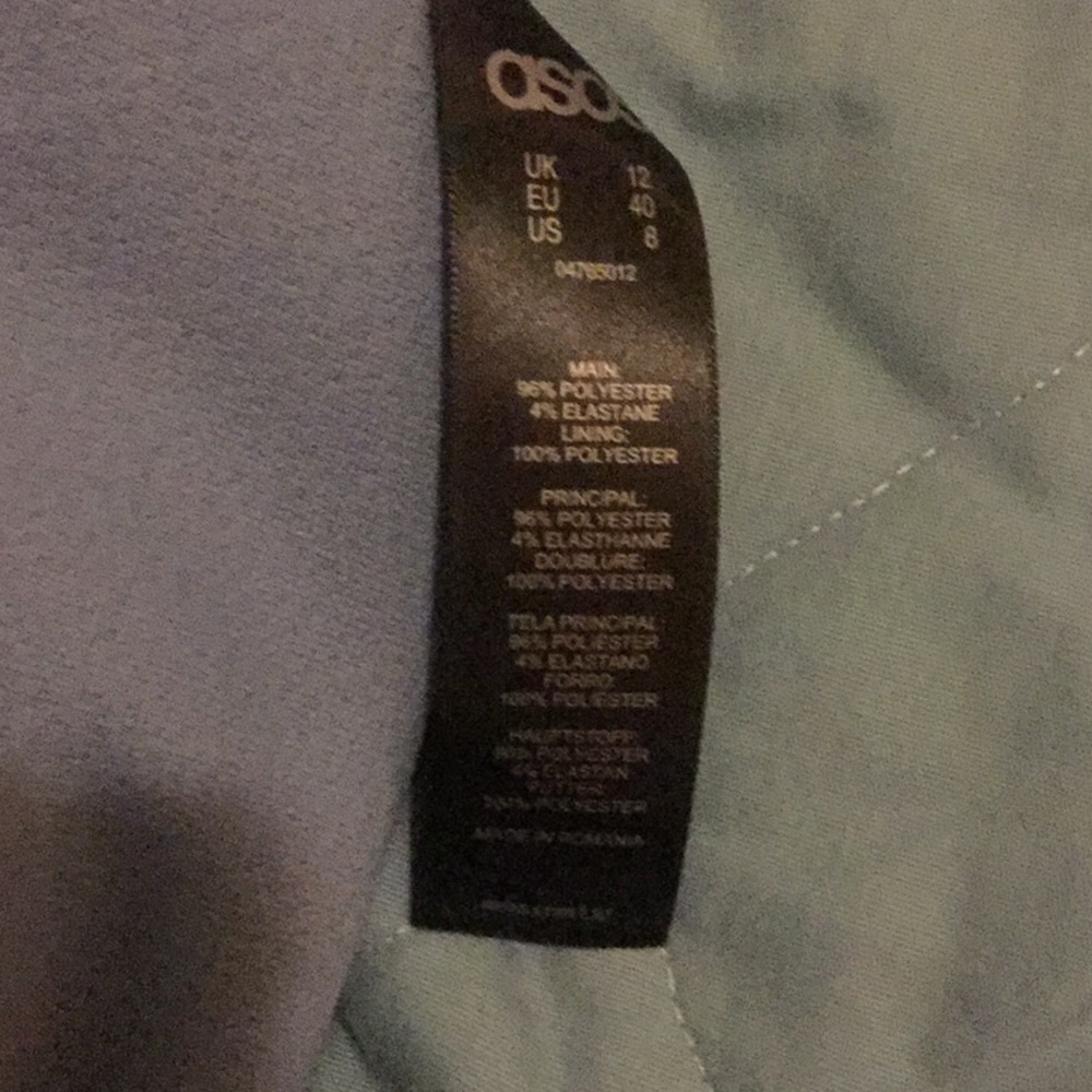 ASOS blue tall dress. - Picture 8 of 8